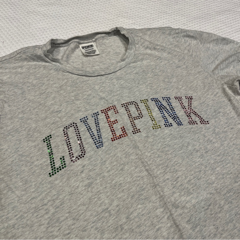 PINK bling tee